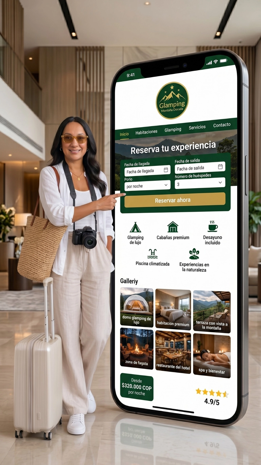 Ecosistema digital para hoteles y cabañas