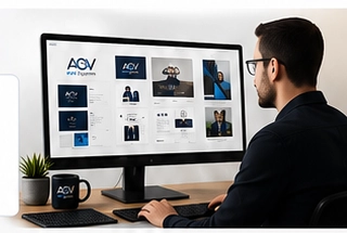 Expert analyzing visual identity and brand communication