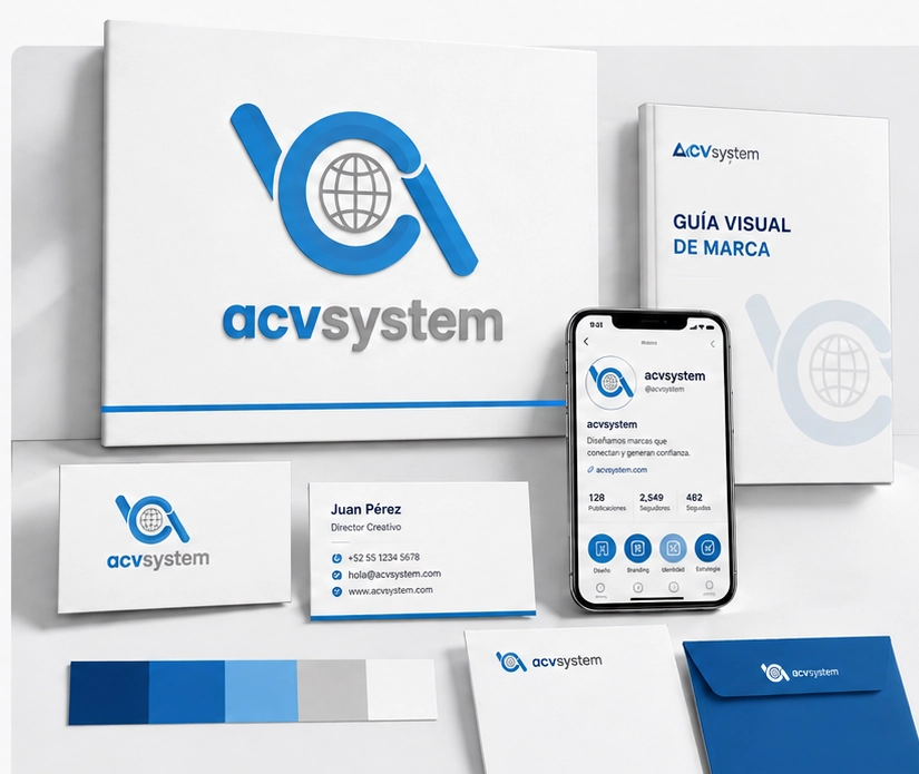ACV System Brand Identity Applications